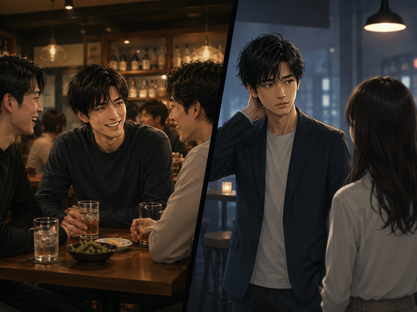 友達とは自然に話せるのに、気になる女性の前では言葉が出なくなる男性